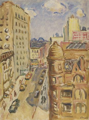 BERNARD GUSSOW Cityscape.